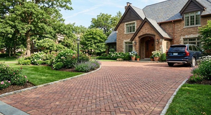 Brick Driveway Installation in Fairfield County, CT