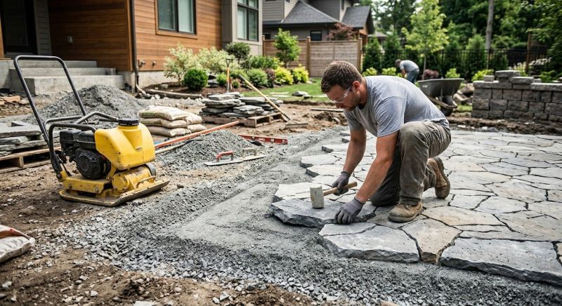 Sandstone Pavers Installation Service
