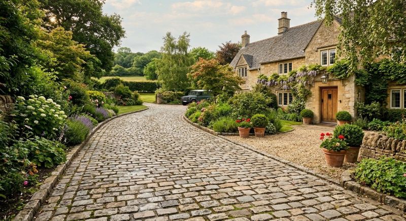 Cobblestone Installation in Ogden, UT
