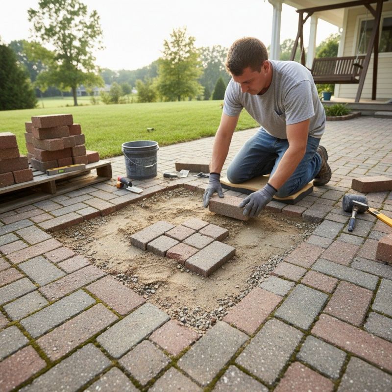 Paver Patio Construction