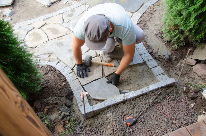 Sandstone Pavers Installation detail