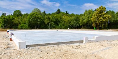 Poured Foundation Installation in Greenville, SC